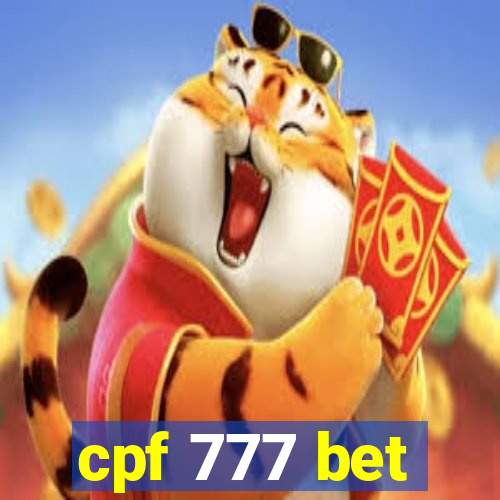 cpf 777 bet